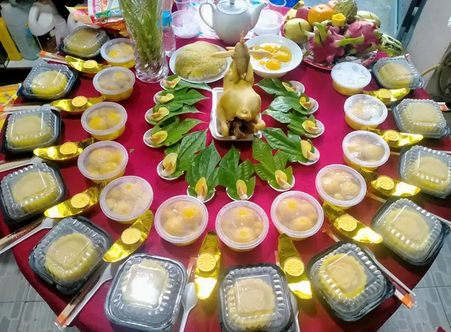 Mâm Cúng Thôi Nôi Cho Bé Gái Đơn Giản