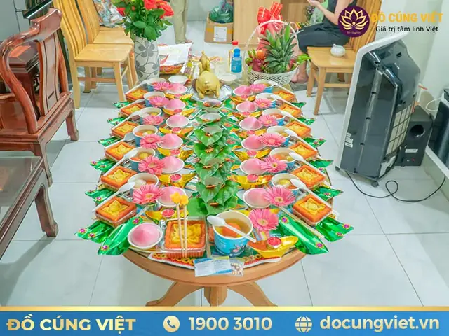 Mâm Lễ Cúng Đầy Tháng Đặt Ở Đâu