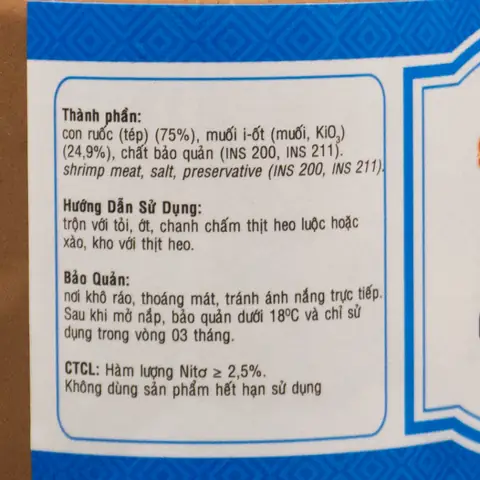 Mắm Ruốc Hết Hạn Sử Dụng
