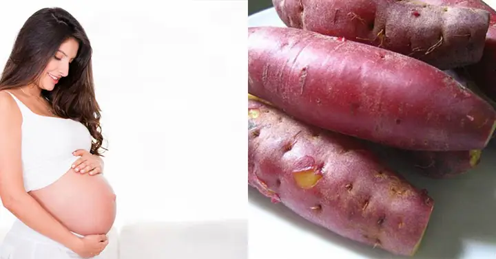 Mang Thai An Khoai Lang Tot Khong