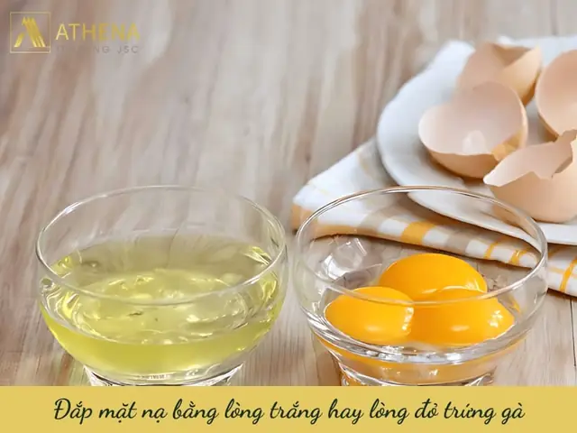 Mặt Nạ Bằng Lòng Trắng Trứng Gà