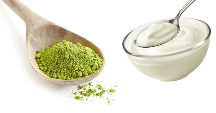 Mặt Nạ Bột Trà Xanh Sữa Chua