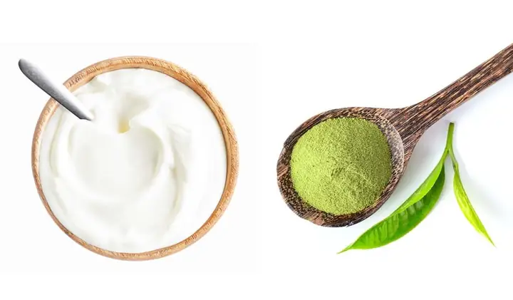 Mặt Nạ Bột Trà Xanh Sữa Chua