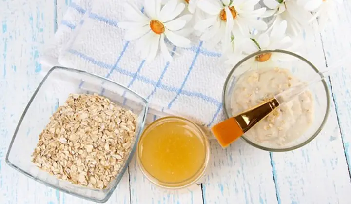 Mặt Nạ Bột Yến Mạch Mật Ong