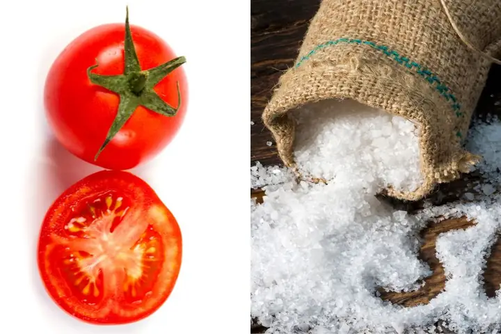Mặt Nạ Cà Chua Với Muối