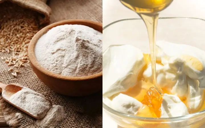 Mặt Nạ Cám Gạo Mật Ong Sữa Chua