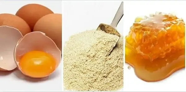 Mặt Nạ Cám Gạo Trứng Gà