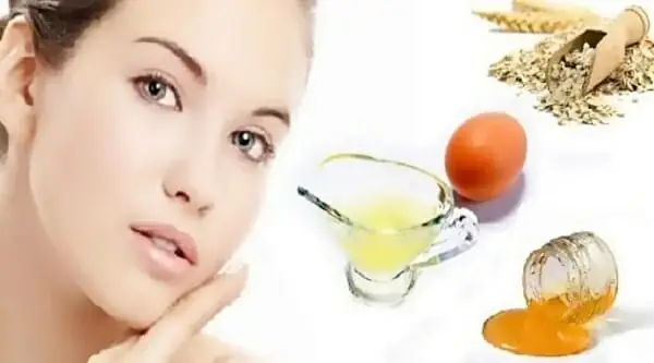 Mặt Nạ Cám Gạo Trứng Gà