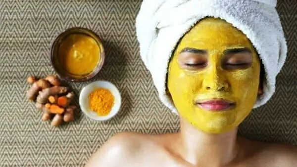 Mặt Nạ Cám Gạo Và Tinh Bột Nghệ