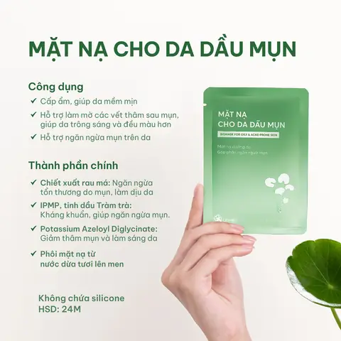 Mặt Nạ Cho Da Mụn Thâm