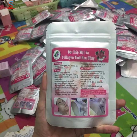 Mặt Nạ Collagen Hoa Hồng Cách Sử Dụng
