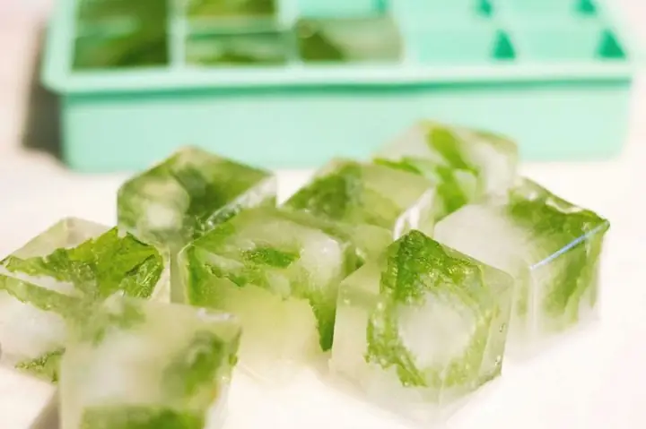Mặt Nạ Đá Lạnh Từ Trà Xanh