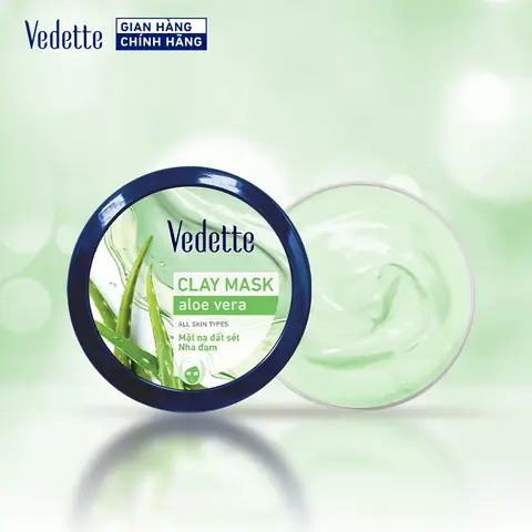 Mặt Nạ Đất Sét Vedette Hũ Review