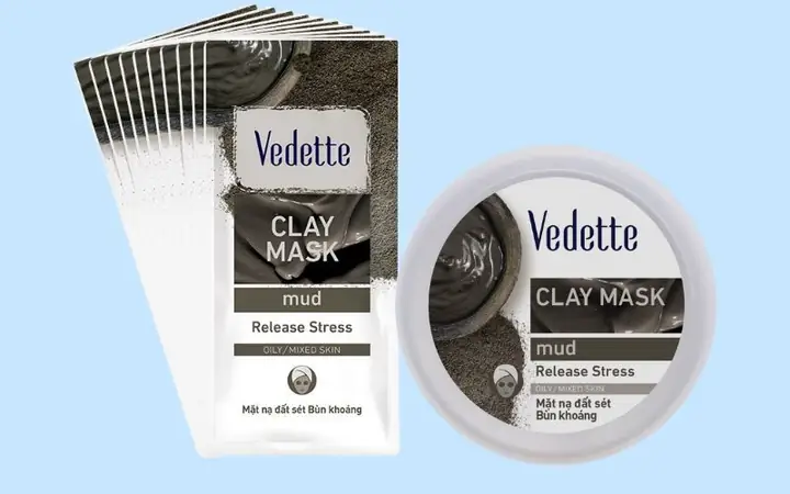 Mặt Nạ Đất Sét Vedette Hũ Review