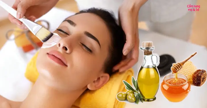 Mặt Nạ Dầu Oliu Mật Ong Và Nghệ