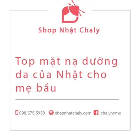Mặt Nạ Đẹp Da Cho Bà Bầu