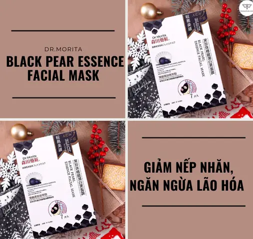 Mặt Nạ Dr Morita Black Pearl