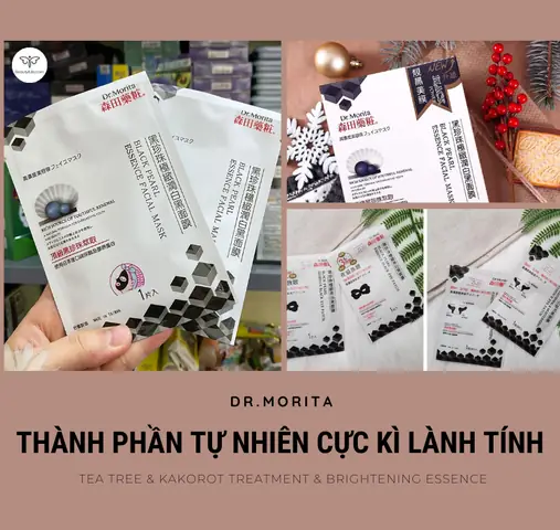 Mặt Nạ Dr Morita Black Pearl