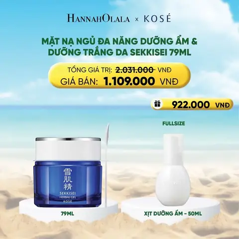 Mặt Nạ Dưỡng Ẩm Trắng Da