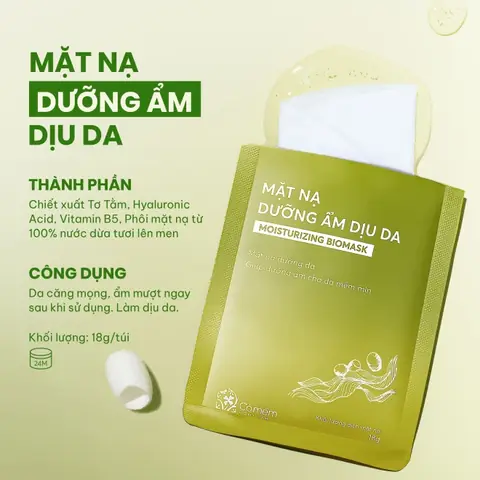 Mặt Nạ Dưỡng Ẩm Từ Thiên Nhiên Cho Da Dầu