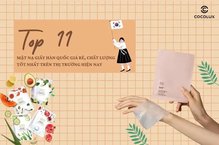 Mặt Nạ Giấy Hàn Quốc Tốt