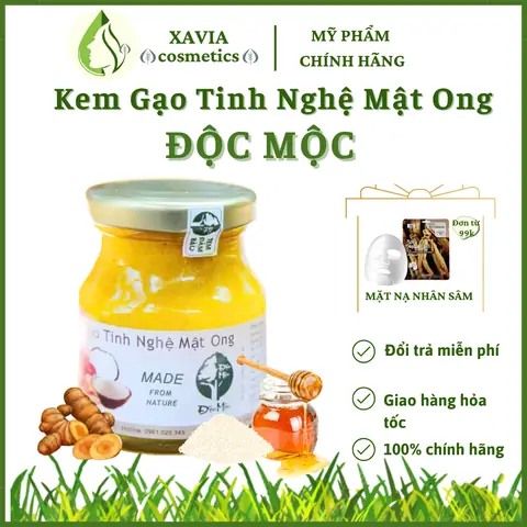 Mặt Nạ Kem Nghệ Tinh Chất Mật Ong