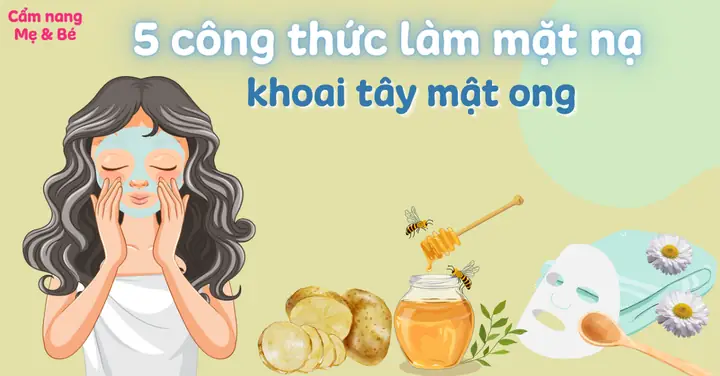 Mặt Nạ Khoai Tây Mật Ong