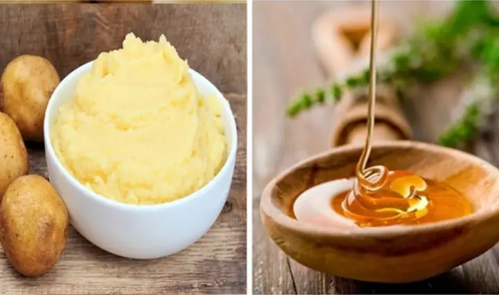Mặt Nạ Khoai Tây Mật Ong