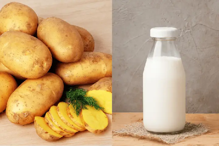 Mặt Nạ Khoai Tây Và Sữa Tươi Trị Mụn Mặt Nạ Khoai Tây Và Sữa Tươi Trị Mụn