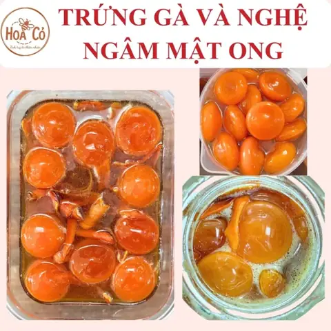 Mặt Nạ Nghệ Mật Ong Lòng Đỏ Trứng Gà