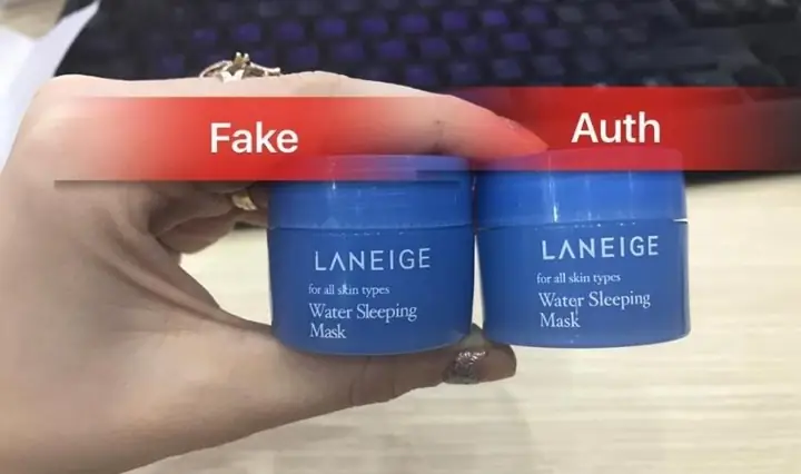Mặt Nạ Ngủ Laneige Thật Và Giả