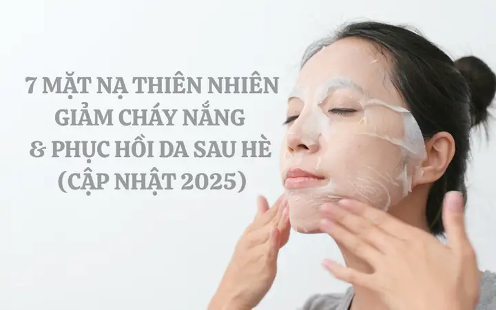 Mặt Nạ Phục Hồi Da Cháy Nắng Mặt Nạ Phục Hồi Da Cháy Nắng