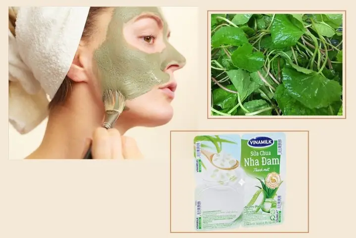 Mặt Nạ Rau Má Sữa Tươi