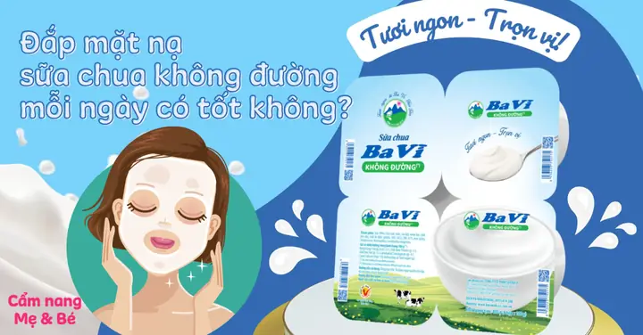 Mặt Nạ Sữa Chua Có Đường
