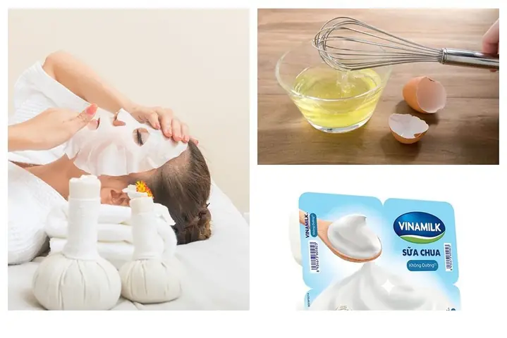 Mặt Nạ Sữa Chua Với Lòng Trắng Trứng