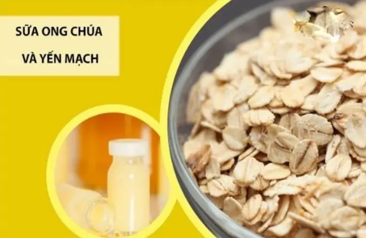 Mặt Nạ Sữa Ong Chúa Và Bột Yến Mạch