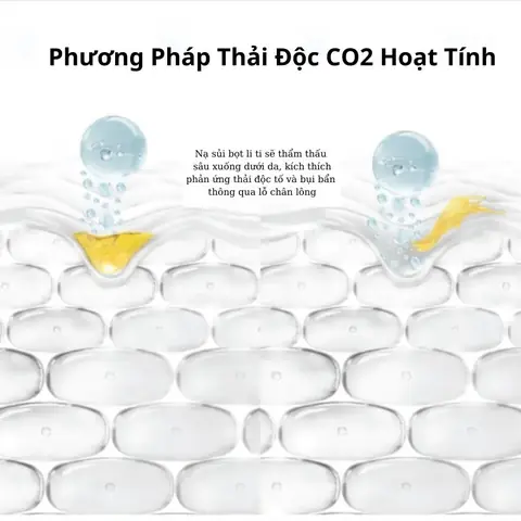 Mặt Nạ Sủi Bọt Than Hoạt Tính