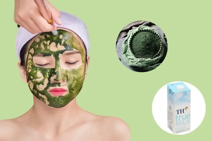 Mặt Nạ Tảo Xoắn Sữa Tươi