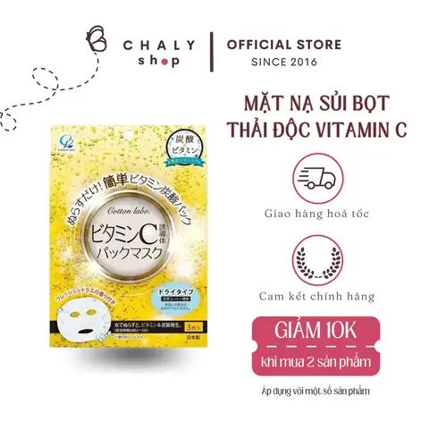 Mặt Nạ Thải Độc Sủi Bọt Nhật Bản
