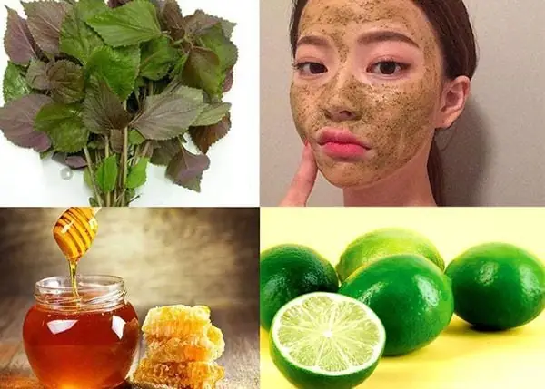 Mặt Nạ Tía Tô Mật Ong