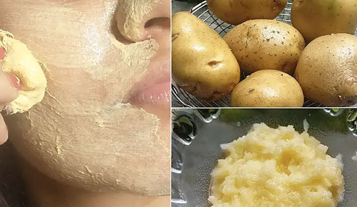 Mặt Nạ Trắng Da Bằng Khoai Tây