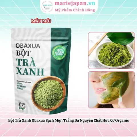 Mặt Nạ Trắng Da Từ Bột Trà Xanh Mặt Nạ Trắng Da Từ Bột Trà Xanh