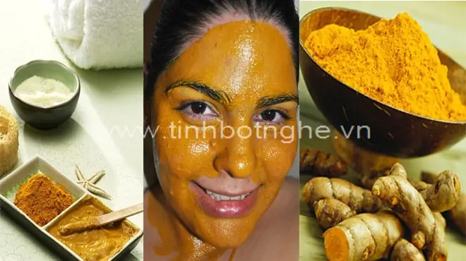 Mặt Nạ Trị Mụn Từ Bột Nghệ