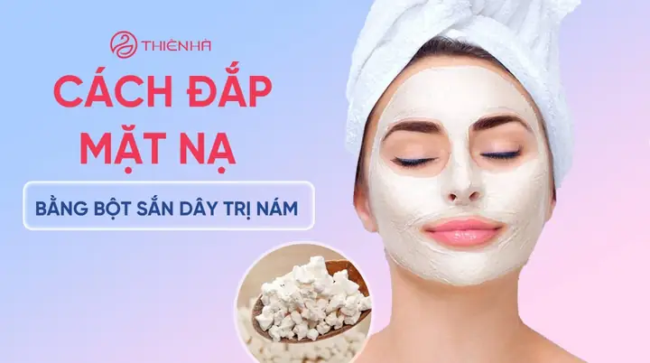 Mặt Nạ Từ Bột Sắn Dây