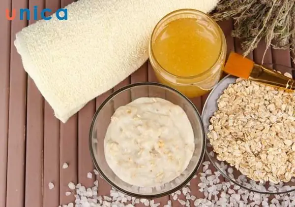 Mặt Nạ Yến Mạch Với Mật Ong