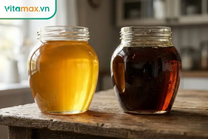 Mật Ong Để Lâu Màu Đen