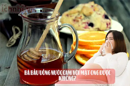 Mật Ong Uống Với Nước Cam
