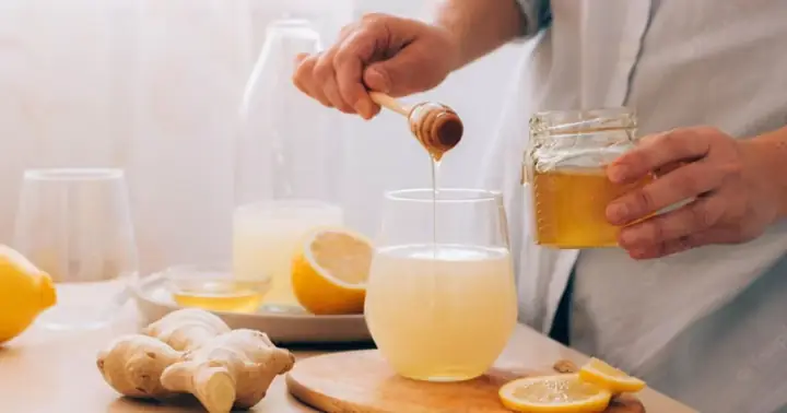 Mật Ong Uống Với Nước Cam
