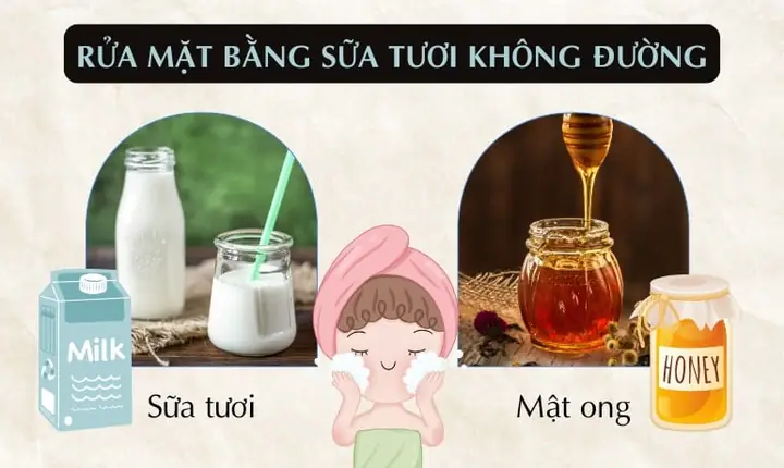 Mật Ong Và Sữa Tươi Không Đường