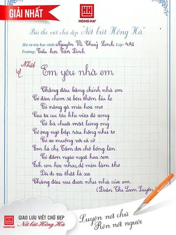 Mẫu Chữ Ô Ly Cho Bé